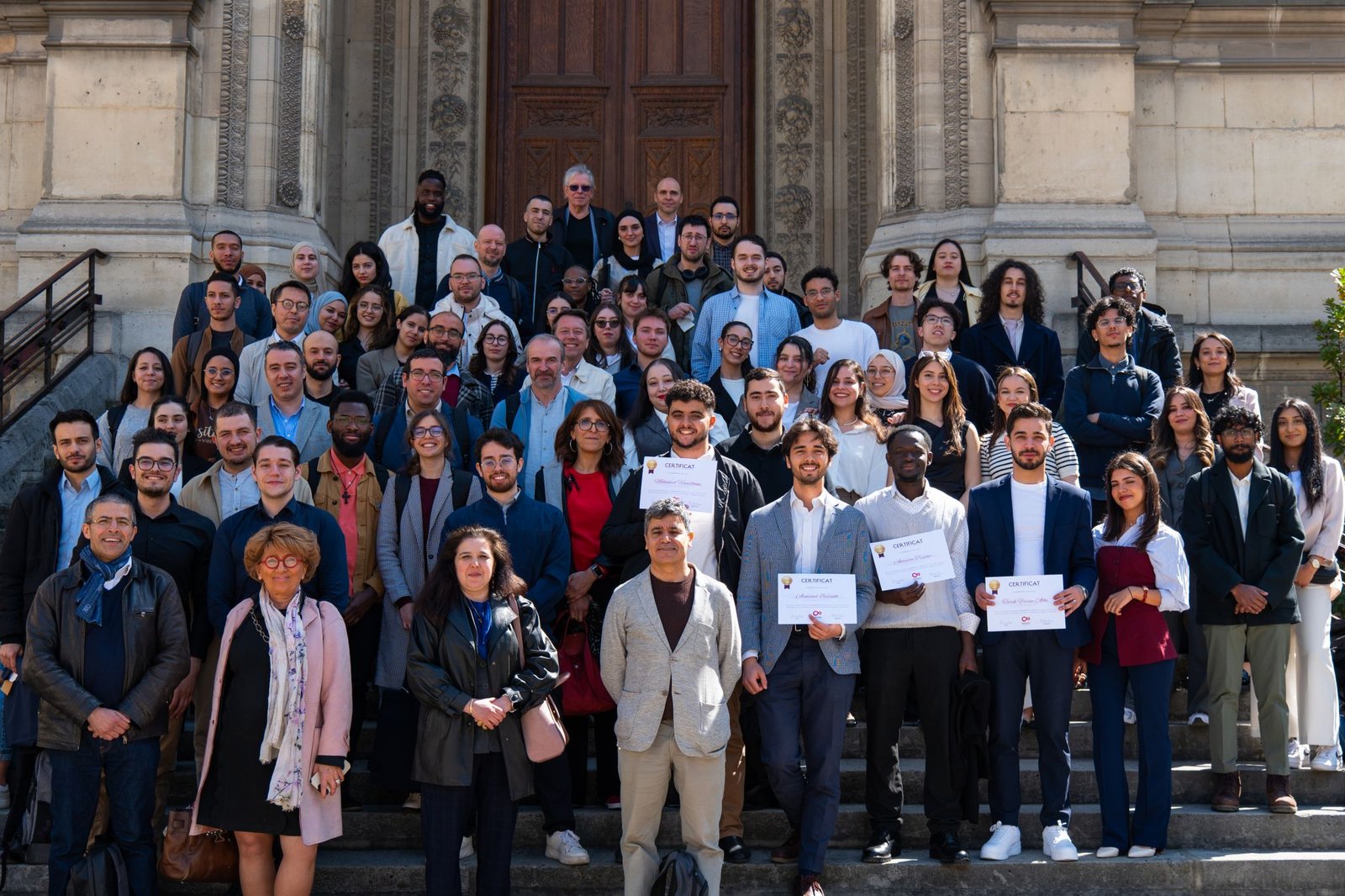 Photo de groupe du Hackathon